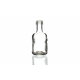 50ml flint glass Nero spirit bottle with a screw lid, ideal for homemade gins, liquors, oils, spirits, dressings, and sauces. Compact and versatile miniature design