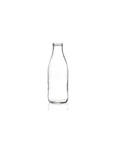 100ml glass milk bottle with twist off cap