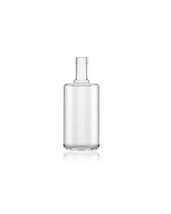 700ml Belleville glass bottle with a cork stopper, perfect for oils, dressings, sauces, drinks, spirits, and liquors. Elegant and versatile design